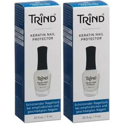 Trind® Keratin Nail Protector - Schützender und stärkender Unterlack für empfindliche oder geschädigte Nägel