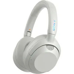 SONY Kopfhörer "ULT Wear" tiefem Bass, Geräuschunterdrückung, klare Anrufqualität, iOS & Android weiß Bluetooth Kopfhörer