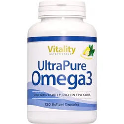 Ultrapure Omega 3 1000mg mit 400mg Epa + 300mg Dha 120 ST