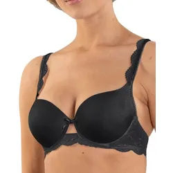 Nina Von C. Dirndl-BH Silver Edition (1-tlg) mit Bügel Spitzendetails und nahtlosen glatten Spacer Cups schwarz 80