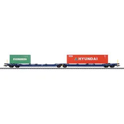 Märklin 47474 H0 Doppel-Taschenwagen Sdggmrss