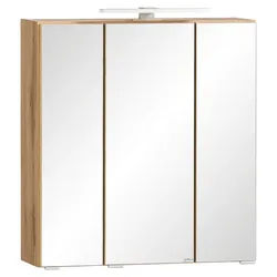 Spiegelschrank Varese ca. 60x64 cm Wotaneiche Dekor