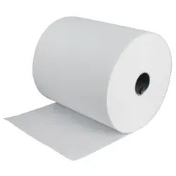 zetRoll® Handtuchrolle, 2-lagig, weiß, Saugfähiges Rollenhandtuchpapier aus 100% Zellstoff, 1 Karton = 6 Rollen à 140 Meter