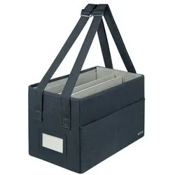 Leitz Faltbare Laptoptasche »Hot Desking Kompakt« grau, 35.5x21x20 cm