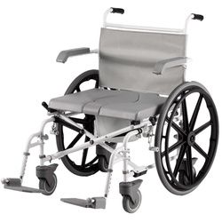 Drive Medical Dusch-Toilettenrollstuhl Duo Motion 24 XL 1 St grau