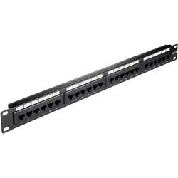 Goobay 20x Goobay 93865 CAT 5e 19-Zoll (48,3 cm) Patch Panel, 24 Port, (1 Netzwerkkabel