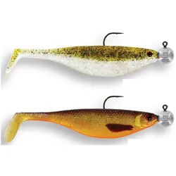 Westin Fishing Kunstköder, ShadTeez 7cm R 'N R 5g 2/0 2pcs Clear Water Mix 1 fertig montiert 7 cm
