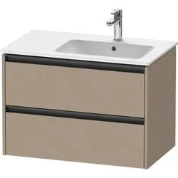 Duravit Ketho.2 Waschtischunterbau wandhängend Leinen Matt 810x480x549 mm - K25268075750000 K25268075750000