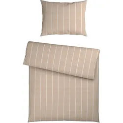 Bettwäsche Tyline Beige ca. 140x200cm