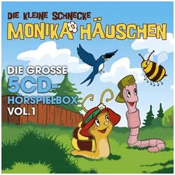 Universal Music GmbH Hörspiel-CD Die kleine Schnecke Monika Häuschen - Die große 5-CD Hörspielbox, 5...