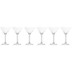 Leonardo Gläserset , Klar , Glas , 6-teilig , 270 ml , Gläser, Gläsersets