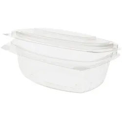 greenbox - PLA-Feinkost-Schalen 500 ml, Klappdeckel, rechteckig, 300 St.