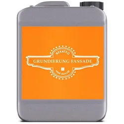 BEKATEQ Fassadengrundierung BE-516 Grundierung für Fassade, 1L reicht für ca. 10 m2, Grundierung Fassade & Wand, Tiefengrund, Haftgrund, Wandgrundierung