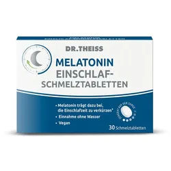 DR.THEISS Melatonin Einschlaf-Schmelztabletten 30 St