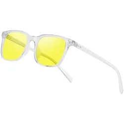LuxusKollektion Brille Brillenfassungen Damen Computerbrille Gaming Blue Light Klar Gelb79%