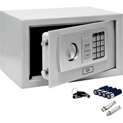 Deuba Tresor Deuba Tresor Elektronik Zahlenschloss 31x20x20cm LED Doppelstahlbol