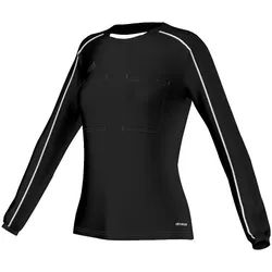 adidas Damen Schiedsrichter Trikot Referee 16 Langarm S93376 XL - black/white - XL