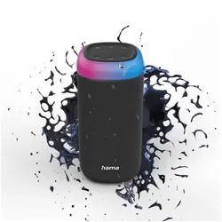 Hama "Shine 2.0" - Lautsprecher - tragbar - kabellos Bluetooth-Lautsprecher