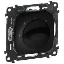 Legrand 755178 Drehschalter 0-1-2-3 (SK) 1-polig Valena Allure schwarz