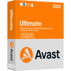 Avast Ultimate Suite 2023 | 5 Geräte / 1 Jahr | Sofortdownload + Produktschlü...