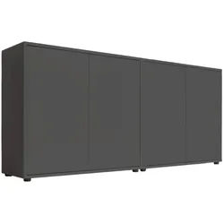 Sideboard Mailand Set 2 Anthrazit