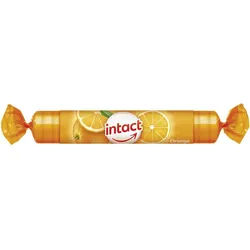 intact Traubenzucker-Rolle Orange