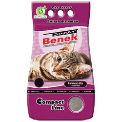 Super Benek Compact Line Katzenstreu mit Lavendelduft 10l