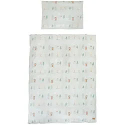 BABYBETTWÄSCHE Woodland Buddies - 100 x 135 cm