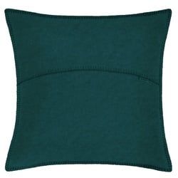Zoeppritz Kissenhülle Soft-Fleece , Petrol , Textil , Uni , 50x50 cm , Textiles Vertrauen - Oeko-Tex® , bügelfrei, hochwertige Qualität, formstabil , Heimtextilien, Bezüge, Kissenbezüge