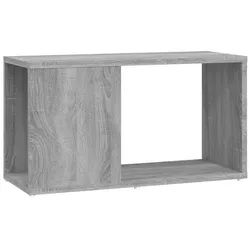 vidaXL TV-Schrank 60 x 24 x 32 cm TV-Schrank Grau Sonoma 60x24x32 cm Spanplatte Lowboard grau