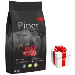 DOLINA NOTECI Piper Animals mit Rindfleisch 12kg + Überraschung für den Hund