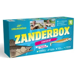 Lieblingsköder Kunstköder Lieblingsköder Zielfischboxen - Zander - Starter-Set, (Starterset, 1-St. Einsteigerset), vielseitig einsetzbar bunt 10 cm