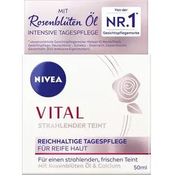 NIVEA Vital Strahlender Teint Reichhaltige Tagespflege Reife Haut