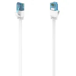 Hama Netzwerkkabel, CAT-6a, 10 Gbit/s, U/UTP, flach, 15,00 m (00200687) LAN-Kabel