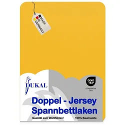 DUKAL Spannbettlaken Kinderspannbettlaken oval für Kinderwagen/Stubenwagen, 100% Baumwolle, Doppel-Jersey, Gummizug: rundum, (1 Stück), 35x75 - 40x75 cm, aus hochwertigem Doppel-Jersey, Made in Germany 35-40 cm x 75 cm