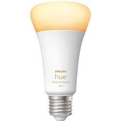 PHILIPS Hue White Ambiance E27 Einzelpack 100W