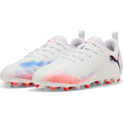 Puma Future 8 Play MG Jr puma white-puma black-glowing red (01) 5