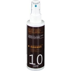 Korres® Huile de bronzage noisette & noix de coco Spf10