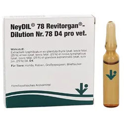 NeyDil No.78 D4 pro vet. ampoules 5x2ml