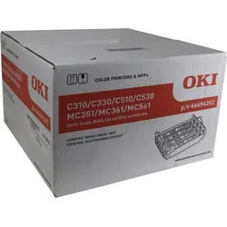 OKI Tonerpatrone Trommel Original Oki 44494202 cyan, gelb, magenta, schwarz gelb|schwarz