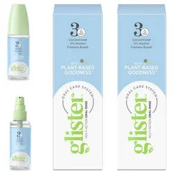 Amway Mundwasser Mundwasserkonzentrat mit Anti-Plaque-Formel GLISTERTM - 72ml, (2-tlg) alkoholfrei