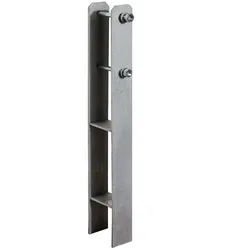 WEKA H-Pfostenanker-Set, für Pfosten mit 12x12 cm, 6 Stück