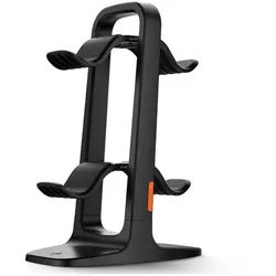 Universal Game Controller & Headset Stand - black