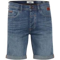 Jeansshorts BLEND "Jeansshorts BHMartels", Herren, Gr. M, N-Gr, blau (denim light blau), Obermaterial: 98% Baumwolle CO. 2% Elasthan EL., Jeans Jeansshorts