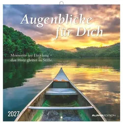 NEUMANN Wandkalender Augenblicke für Dich 2027