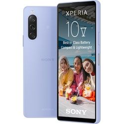 Sony Xperia 10 V (128 GB, Lavender, 6.10", Dual SIM, 48 Mpx, 5G), Smartphone, Violett