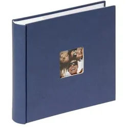 Walther Fotoalbum Memo Einsteckalbum ME-110-L blau für 200x10x15cm