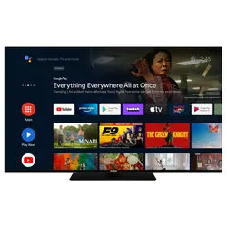 TELEFUNKEN D65U750X2CW 65 Zoll Fernseher / Android Smart TV (4K Ultra HD, HDR Dolby Vision, Triple-Tuner)
