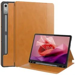 Lobwerk Tablet Hülle für Lenovo Tab P12 TB370FU Xiaoxin Pad Pro 12.7 Zoll Slim Case Etui mit Standfunktion und Auto Sleep/Wake Funktion