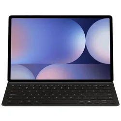 Galaxy Tab S10+ / Tab S9 FE+ / Tab S9+ - Book Cover Keyboard Slim - Black (German) - Tastatur & Folio-Set - Schwarz